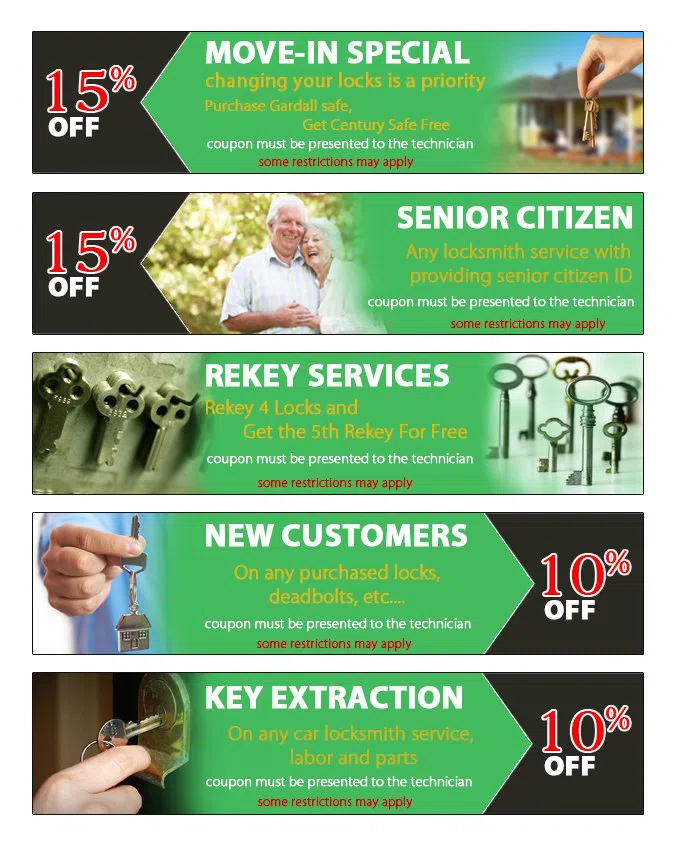 Lock Safe Services Melrose Park, IL 708-290-9035 - coupon23-set-five